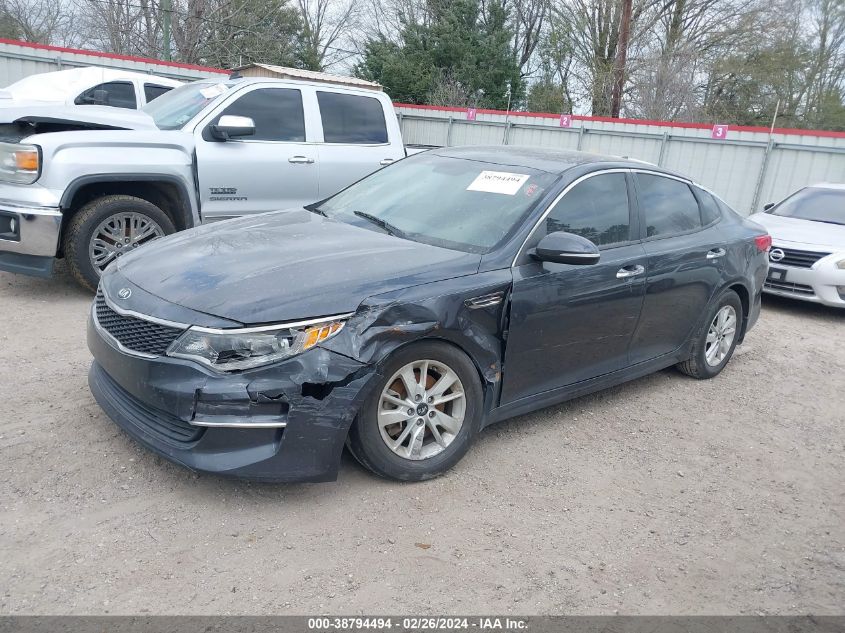 2017 Kia Optima Lx VIN: 5XXGT4L32HG156750 Lot: 38794494