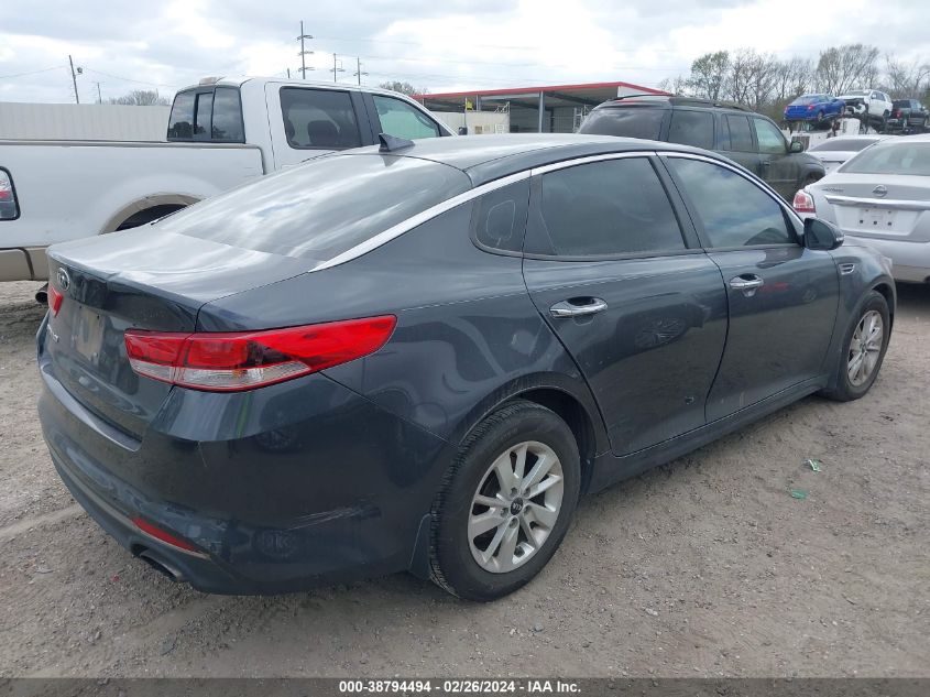 2017 Kia Optima Lx VIN: 5XXGT4L32HG156750 Lot: 38794494