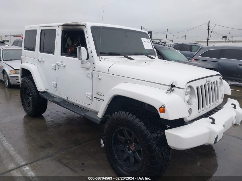 2016 Jeep Wrangler Unlimited Sahara VIN: 1C4HJWEG8GL240950 Lot: 38794569