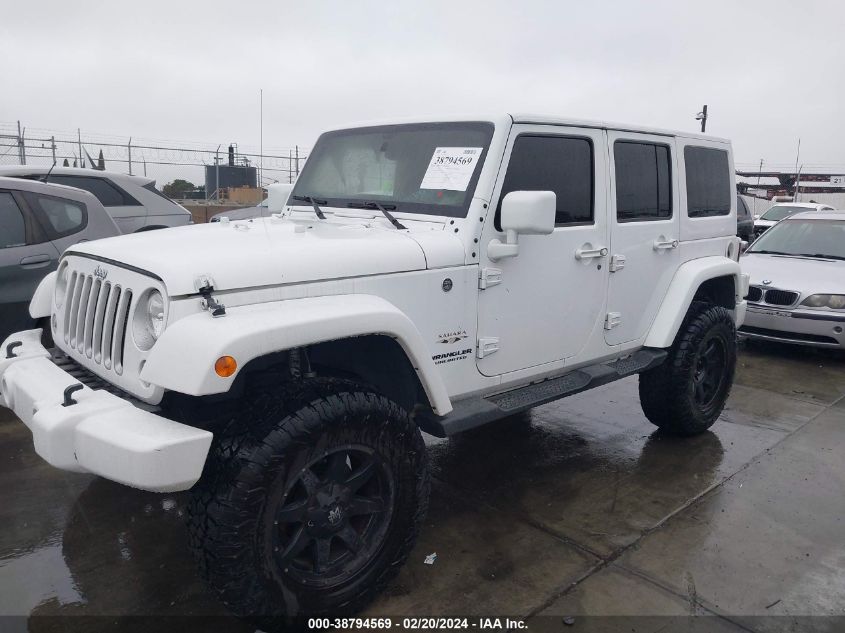 2016 Jeep Wrangler Unlimited Sahara VIN: 1C4HJWEG8GL240950 Lot: 38794569