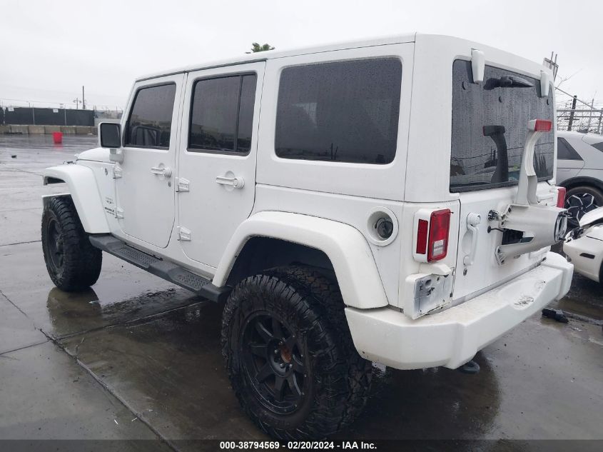 2016 Jeep Wrangler Unlimited Sahara VIN: 1C4HJWEG8GL240950 Lot: 38794569