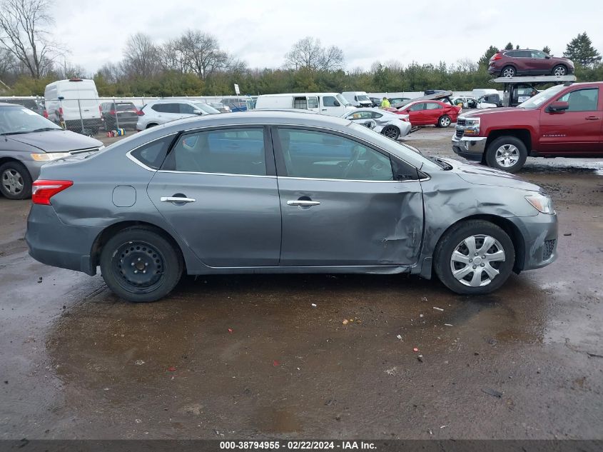 2017 Nissan Sentra S VIN: 3N1AB7AP4HY299385 Lot: 38794955