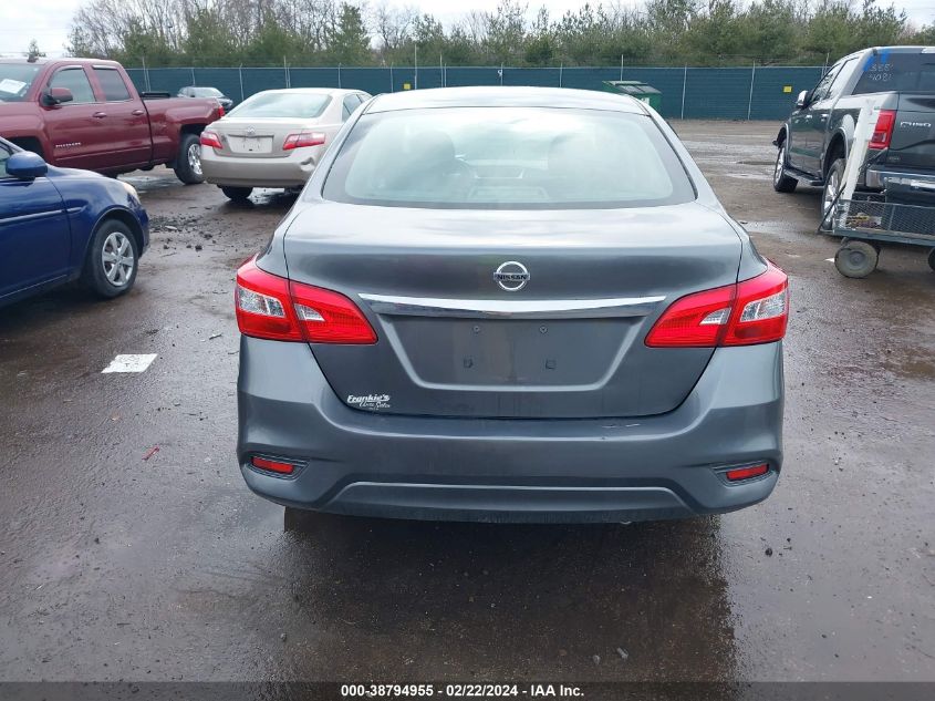 2017 Nissan Sentra S VIN: 3N1AB7AP4HY299385 Lot: 38794955