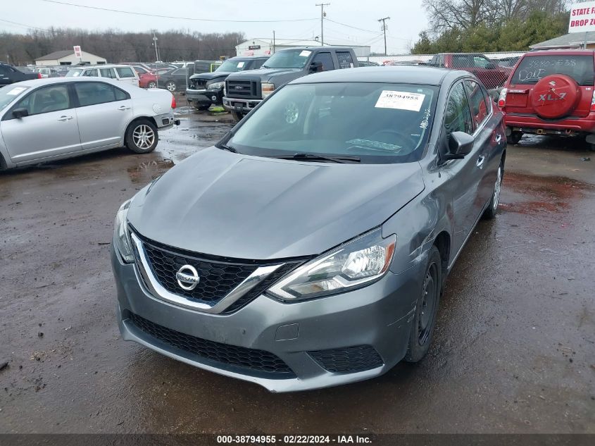 2017 Nissan Sentra S VIN: 3N1AB7AP4HY299385 Lot: 38794955