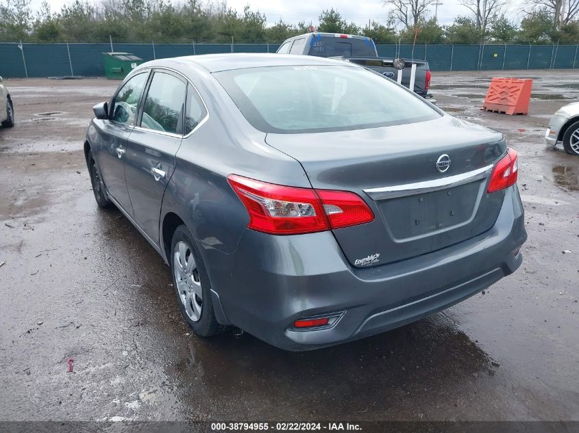 2017 Nissan Sentra S VIN: 3N1AB7AP4HY299385 Lot: 38794955