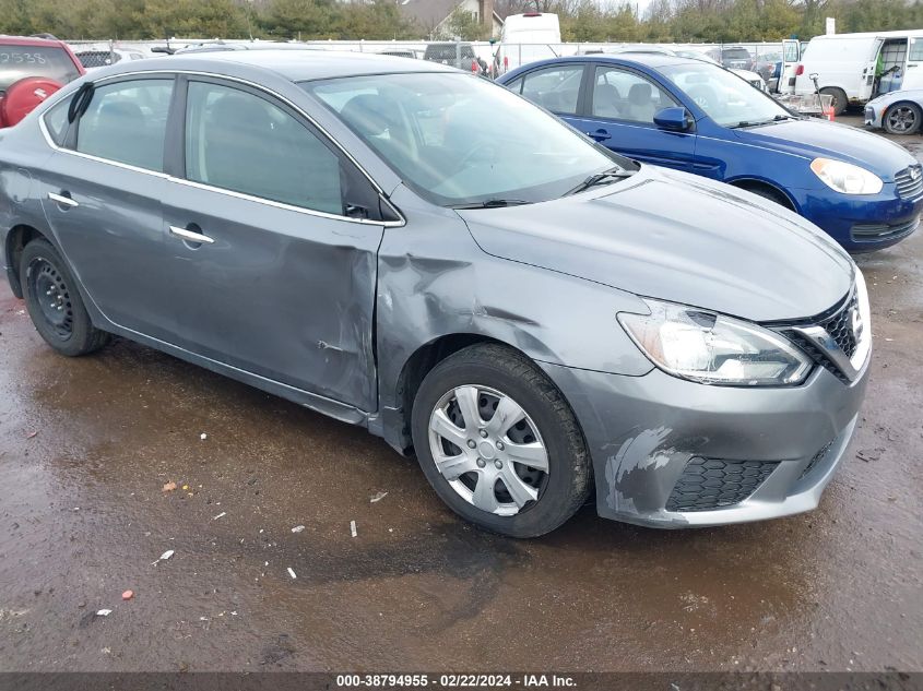 2017 Nissan Sentra S VIN: 3N1AB7AP4HY299385 Lot: 38794955