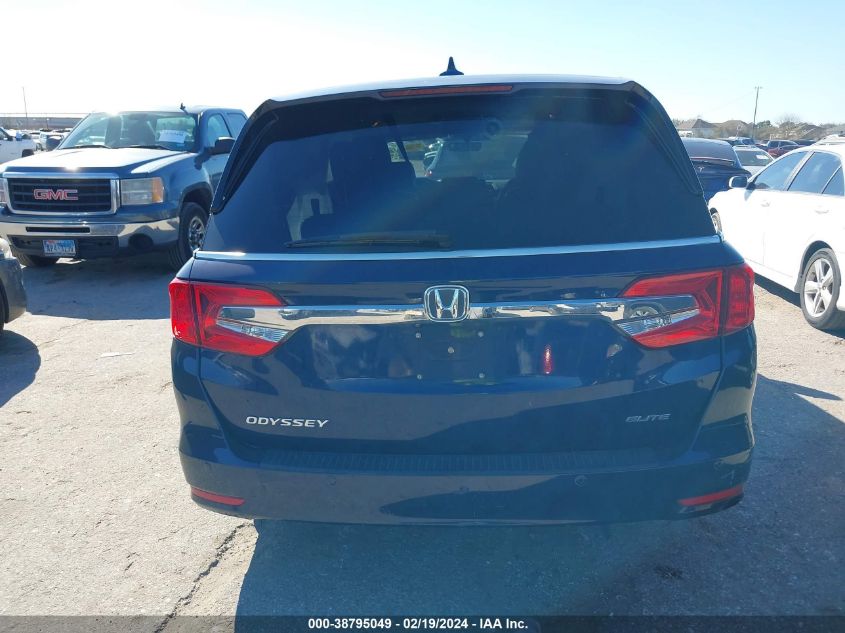 2019 Honda Odyssey Elite VIN: 5FNRL6H92KB026978 Lot: 38795049