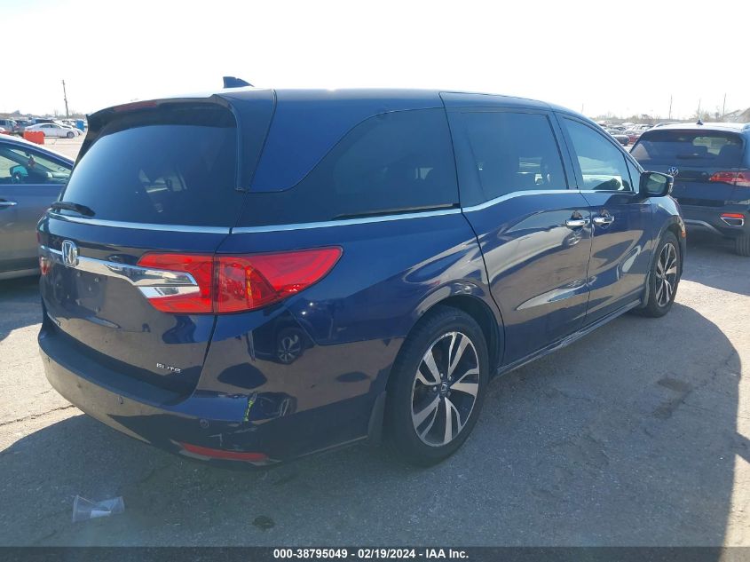 2019 Honda Odyssey Elite VIN: 5FNRL6H92KB026978 Lot: 38795049