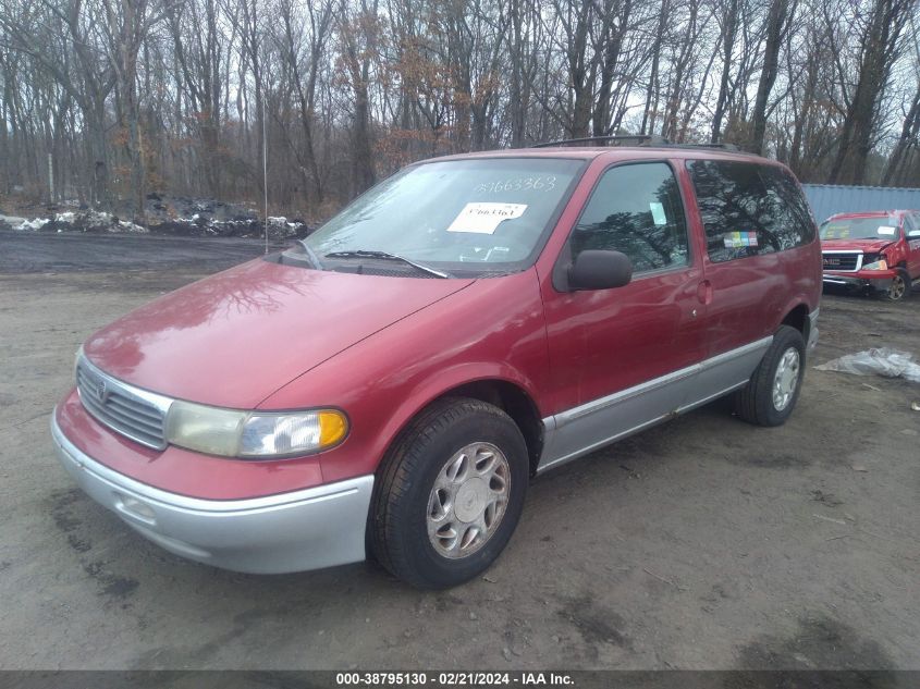 1998 Mercury Villager VIN: 4M27V111XWDJ0802 Lot: 38795130