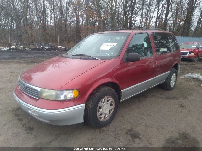 1998 Mercury Villager VIN: 4M27V111XWDJ0802 Lot: 38795130