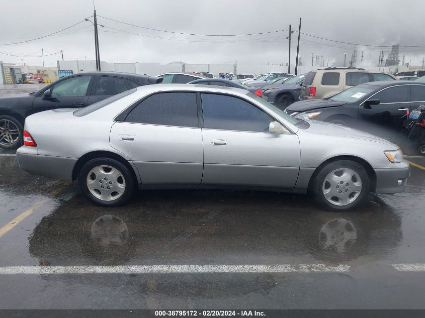 2000 Lexus Es 300 VIN: JT8BF28G3Y5094912 Lot: 38795172