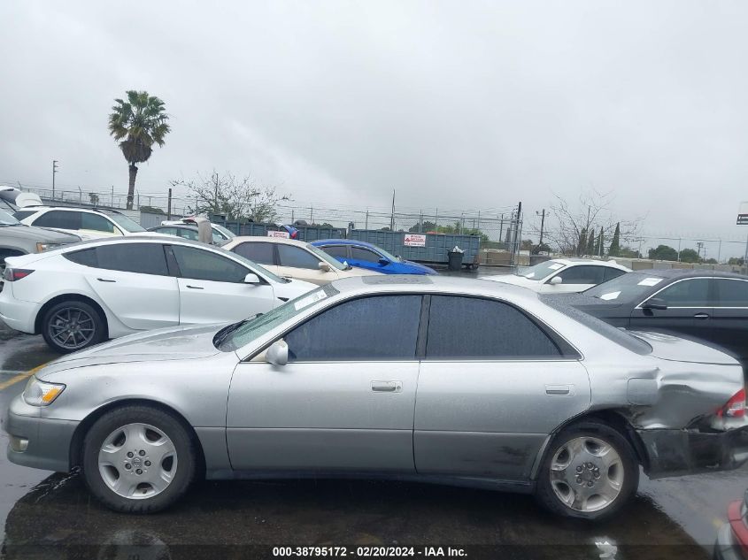 2000 Lexus Es 300 VIN: JT8BF28G3Y5094912 Lot: 38795172