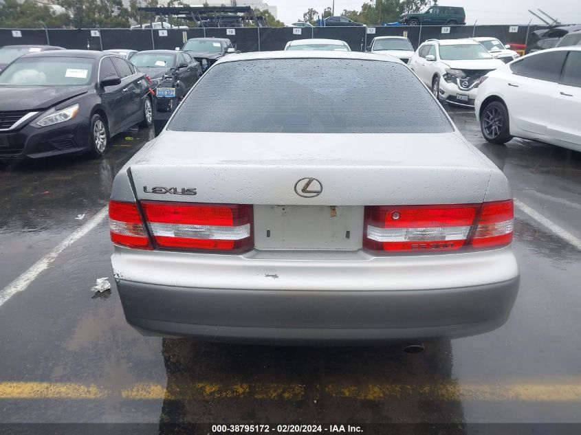 2000 Lexus Es 300 VIN: JT8BF28G3Y5094912 Lot: 38795172