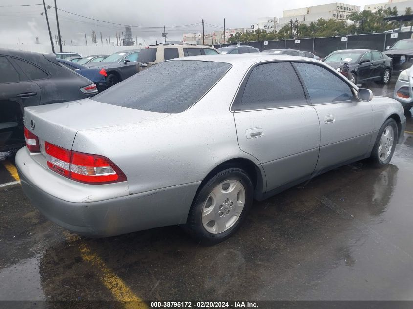 2000 Lexus Es 300 VIN: JT8BF28G3Y5094912 Lot: 38795172