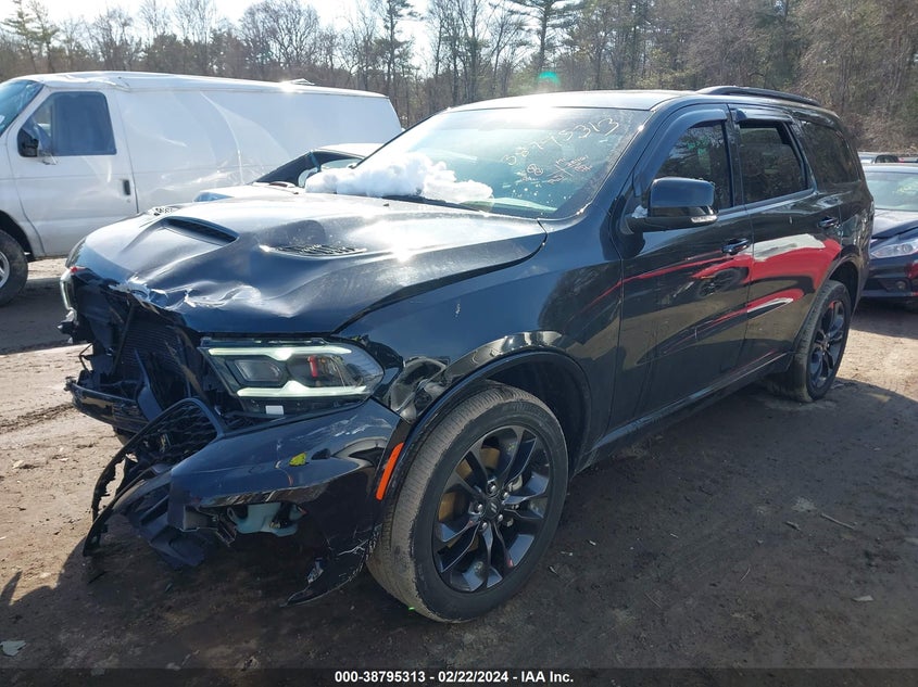 VIN 1C4RDJDG0MC574580 2021 DODGE DURANGO GT PLUS AWD