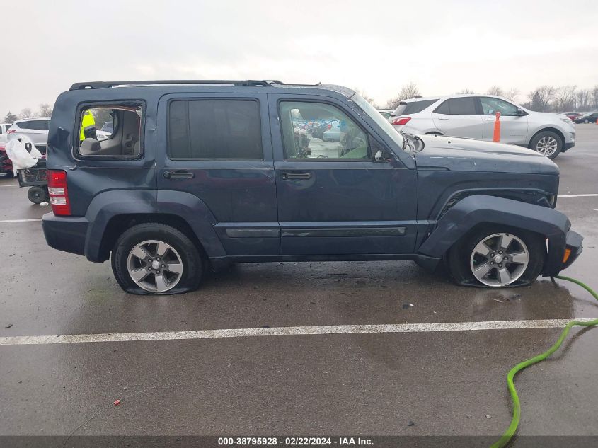 2008 Jeep Liberty Sport VIN: 1J8GN28K08W236845 Lot: 38795928