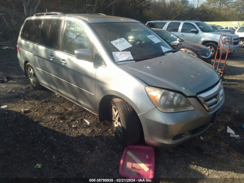 2007 Honda Odyssey Ex-L VIN: 5FNRL38787B002740 Lot: 38795938