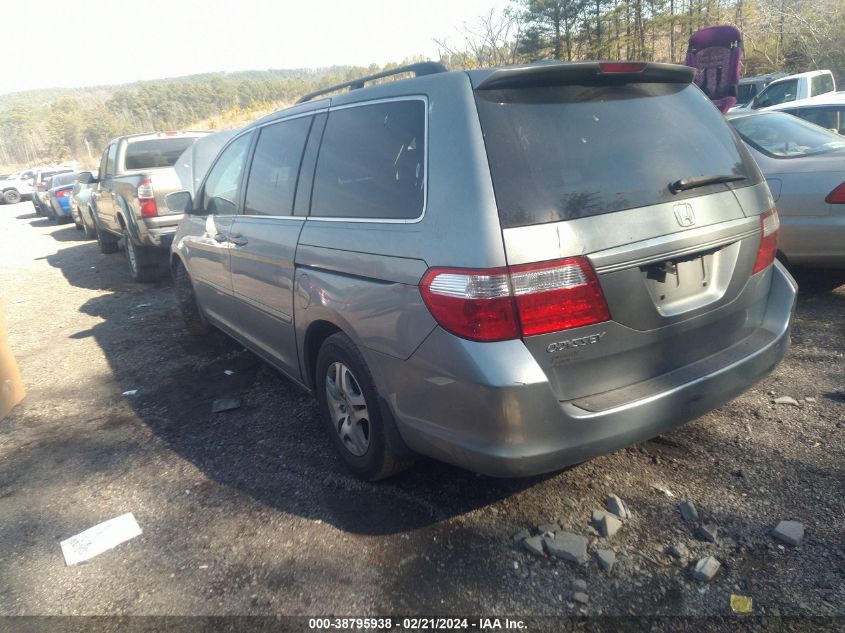 2007 Honda Odyssey Ex-L VIN: 5FNRL38787B002740 Lot: 38795938