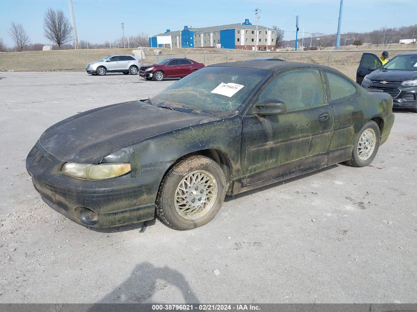 1997 Pontiac Grand Prix Gt VIN: 1G2WP12K3VF292567 Lot: 38796021