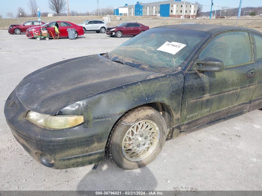 1997 Pontiac Grand Prix Gt VIN: 1G2WP12K3VF292567 Lot: 38796021