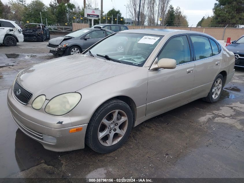 2001 Lexus Gs 300 VIN: JT8BD69S710133097 Lot: 38796156