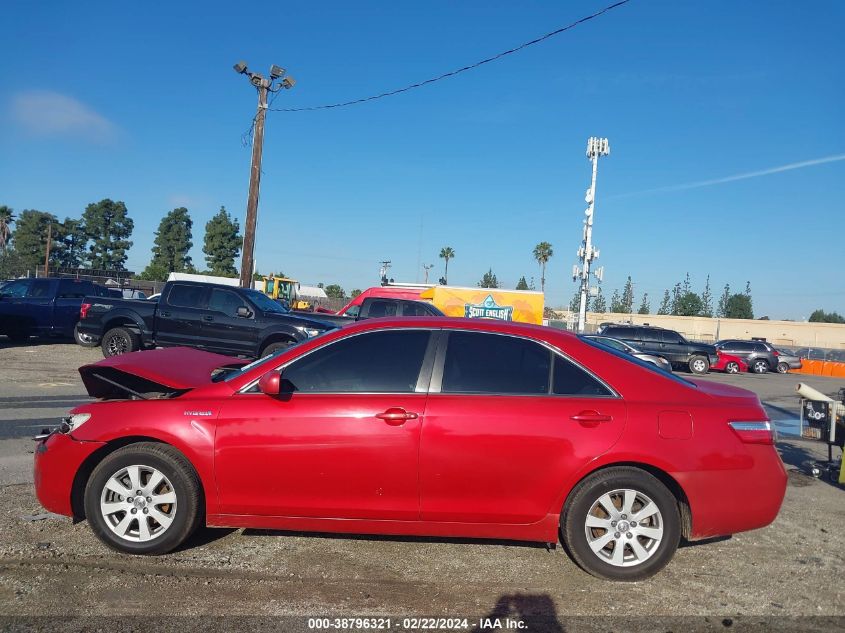 2007 Toyota Camry Hybrid VIN: 4TNBB46K57U012209 Lot: 38796321