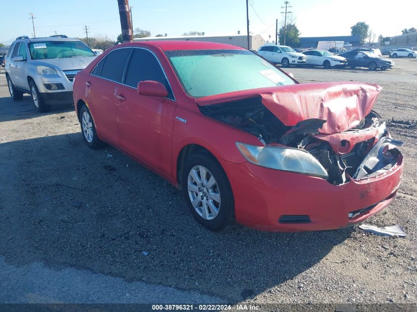 2007 Toyota Camry Hybrid VIN: 4TNBB46K57U012209 Lot: 38796321