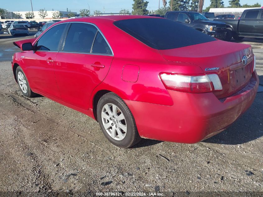 2007 Toyota Camry Hybrid VIN: 4TNBB46K57U012209 Lot: 38796321