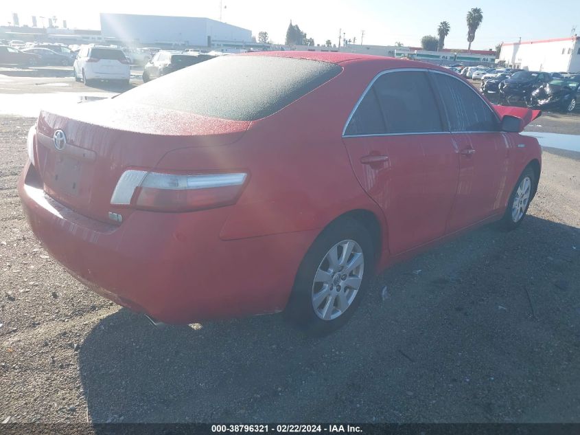 2007 Toyota Camry Hybrid VIN: 4TNBB46K57U012209 Lot: 38796321