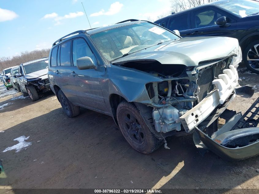 2006 Toyota Highlander VIN: JTEGD21A060153634 Lot: 38796322