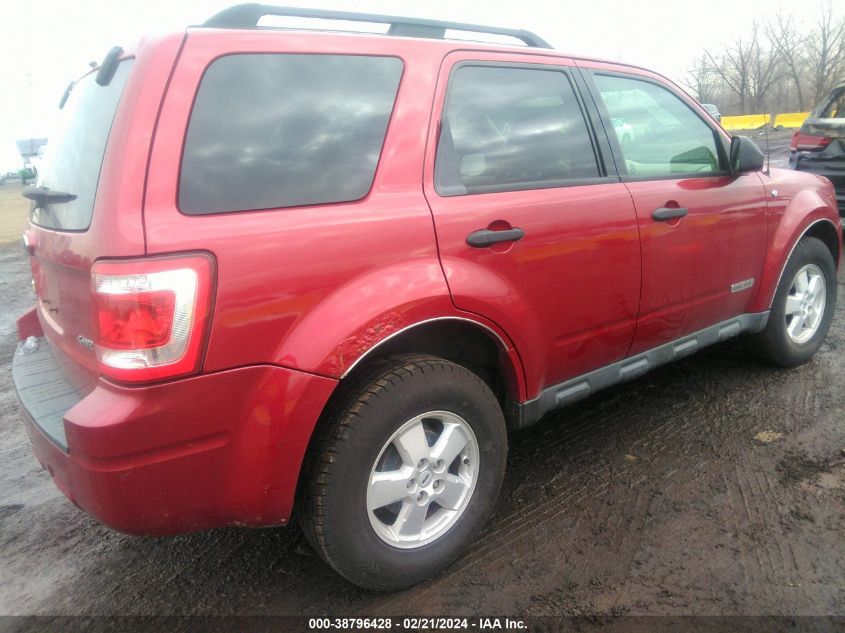 2008 Ford Escape Xlt VIN: 1FMCU93198KE32592 Lot: 38796428