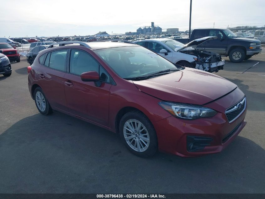 2017 SUBARU IMPREZA 2.0I PREMIUM - 4S3GTAD63H3741148