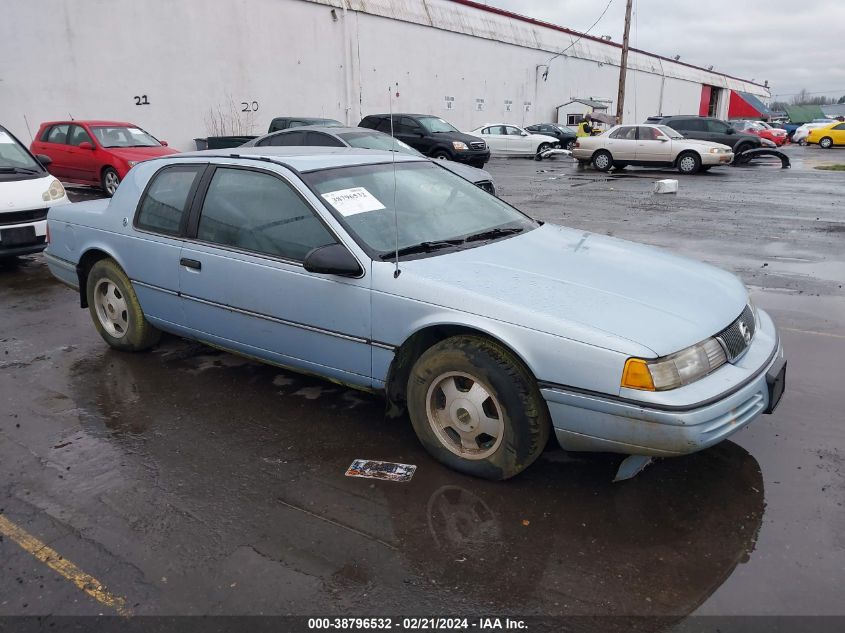 1MEPM6044MH651520 1991 Mercury Cougar Ls