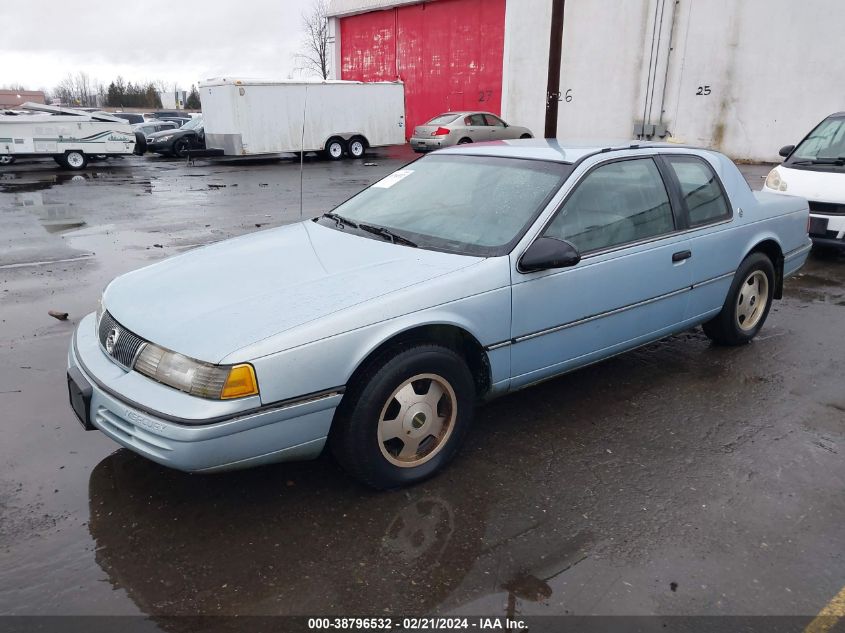 1MEPM6044MH651520 1991 Mercury Cougar Ls