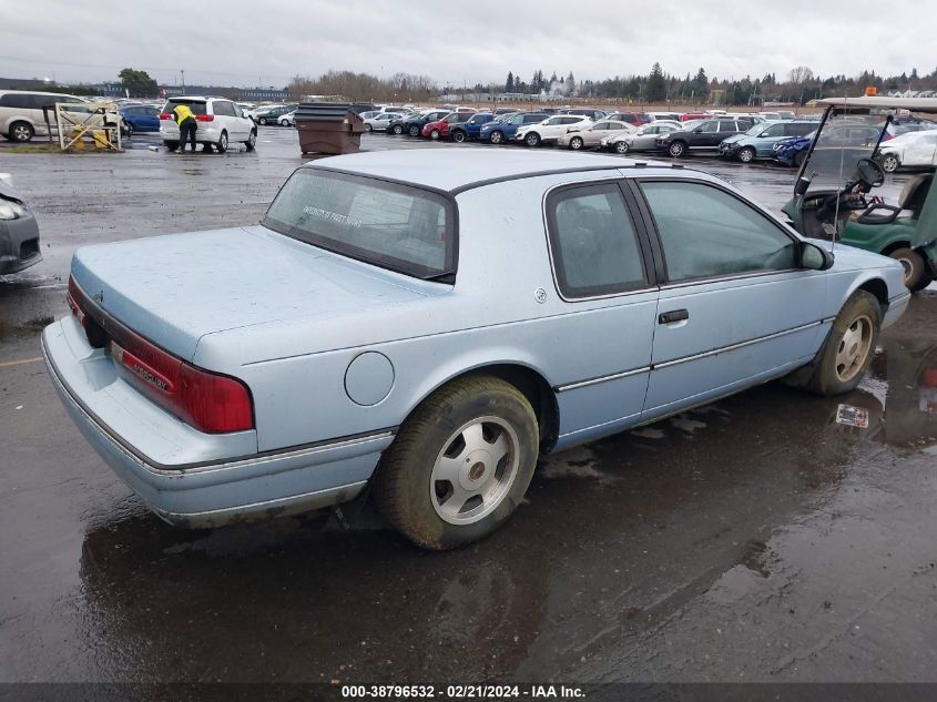 1MEPM6044MH651520 1991 Mercury Cougar Ls