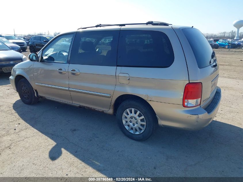 2002 Kia Sedona Ex/Lx VIN: KNDUP131326335907 Lot: 38796549