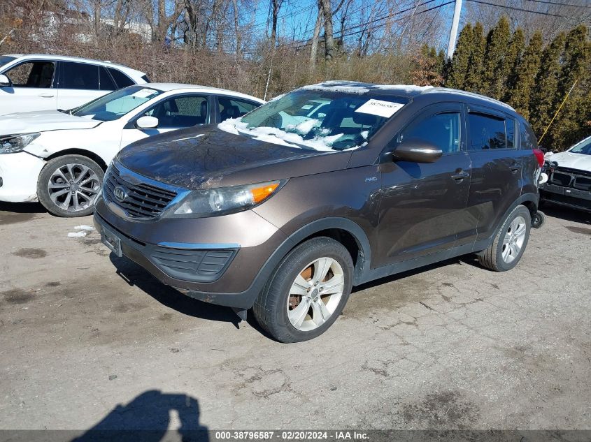 2011 Kia Sportage Lx VIN: KNDPBCA26B7062913 Lot: 38796587