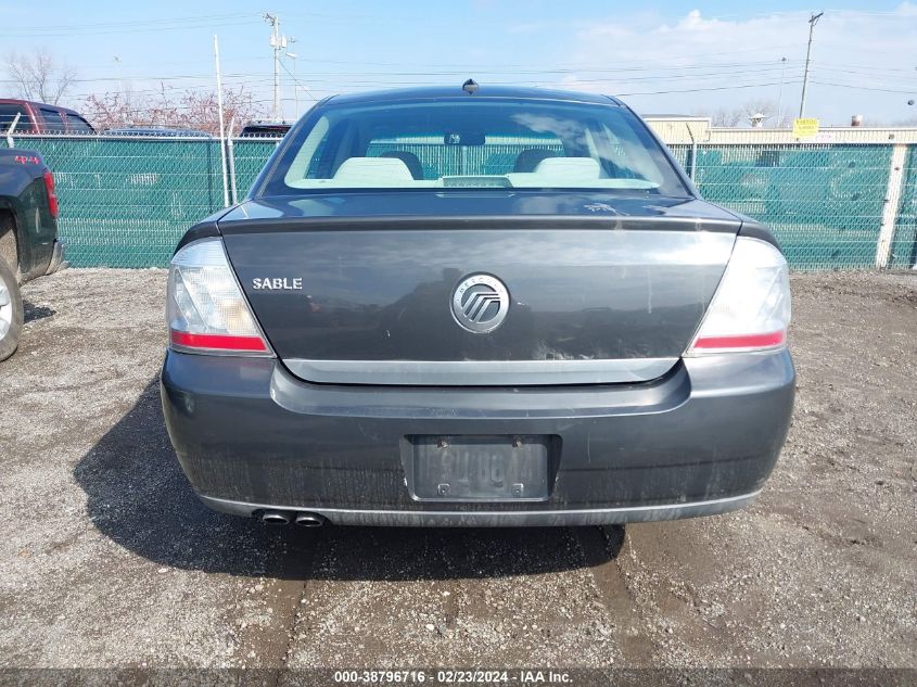 2008 Mercury Sable VIN: 1MEHM40W38G609278 Lot: 38796716