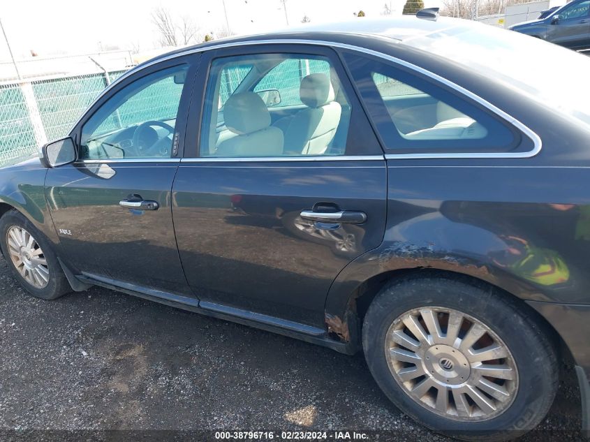 2008 Mercury Sable VIN: 1MEHM40W38G609278 Lot: 38796716