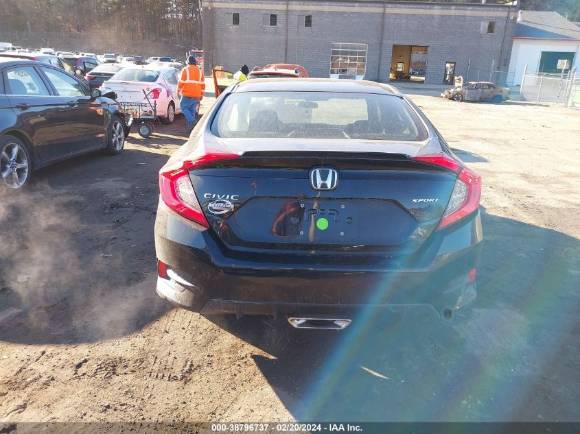 2021 Honda Civic Sport VIN: 2HGFC2F88MH511095 Lot: 38796737