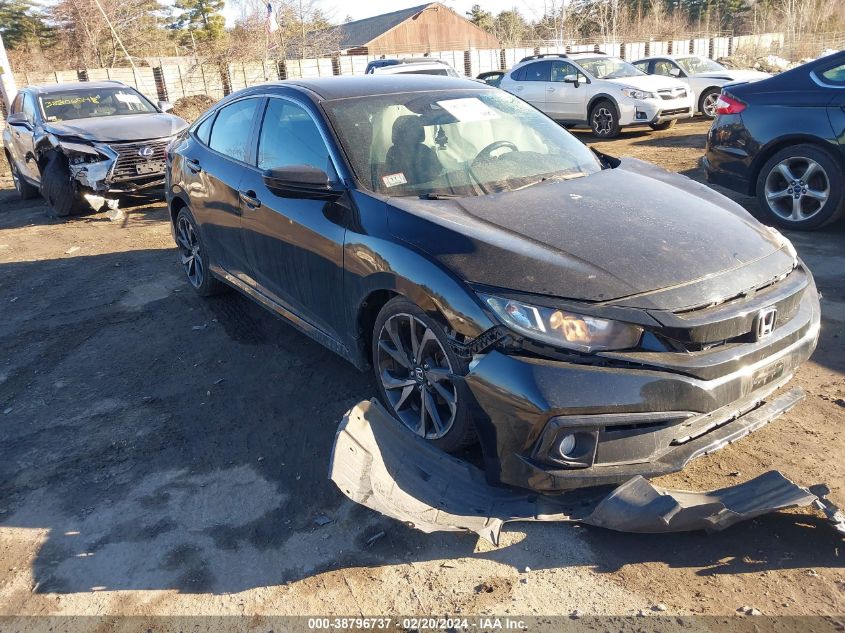 2021 Honda Civic Sport VIN: 2HGFC2F88MH511095 Lot: 38796737