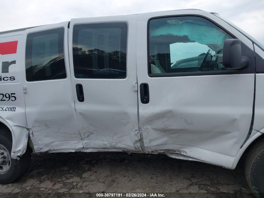 2022 Chevrolet Express Cargo Rwd 2500 Regular Wheelbase Wt VIN: 1GCWGAFP7N1207129 Lot: 38797191