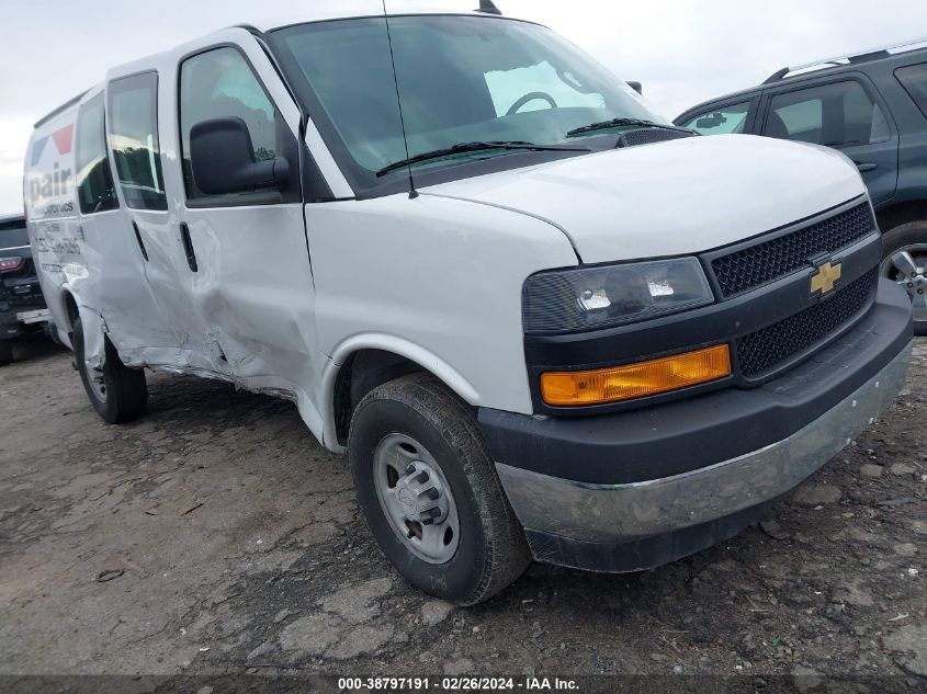 2022 CHEVROLET EXPRESS CARGO RWD 2500 REGULAR WHEELBASE WT - 1GCWGAFP7N1207129