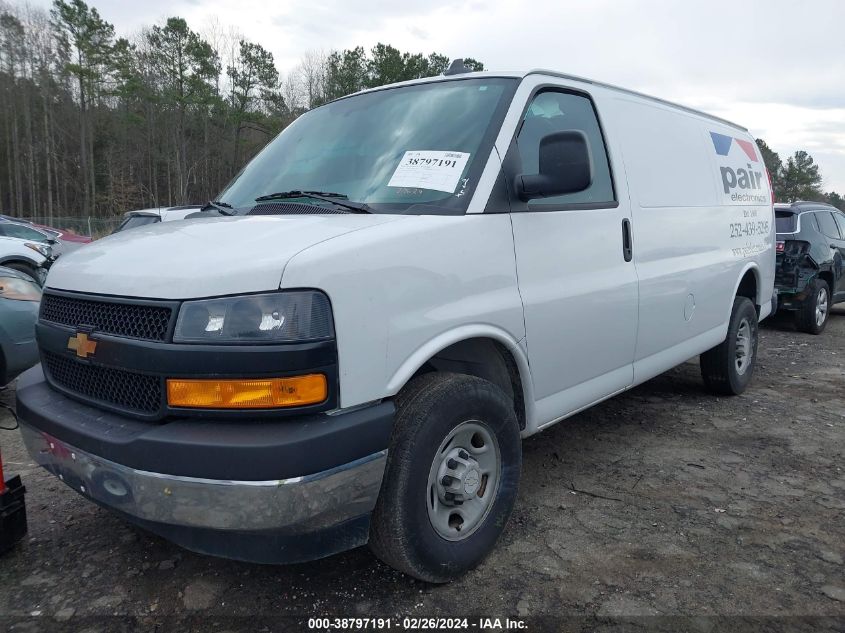 2022 Chevrolet Express Cargo Rwd 2500 Regular Wheelbase Wt VIN: 1GCWGAFP7N1207129 Lot: 38797191