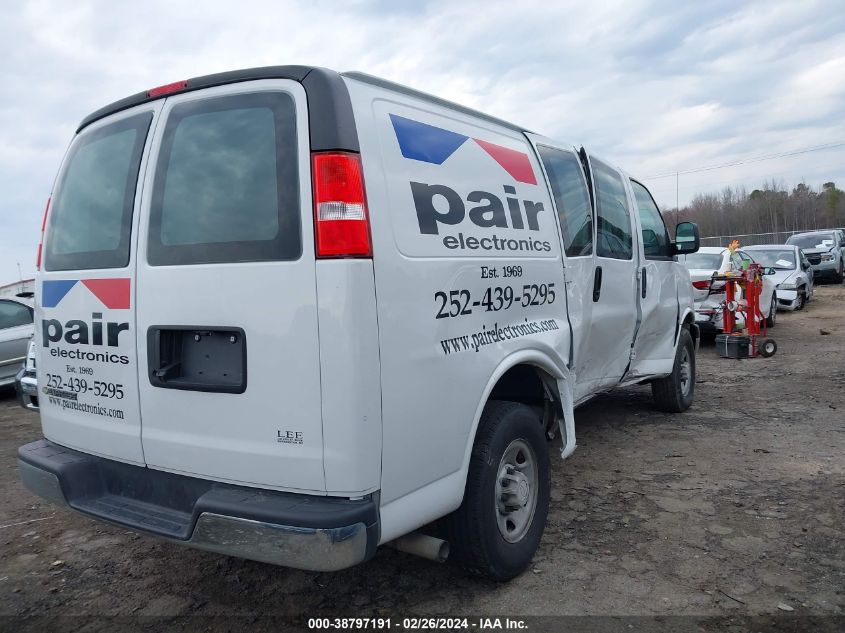 2022 Chevrolet Express Cargo Rwd 2500 Regular Wheelbase Wt VIN: 1GCWGAFP7N1207129 Lot: 38797191