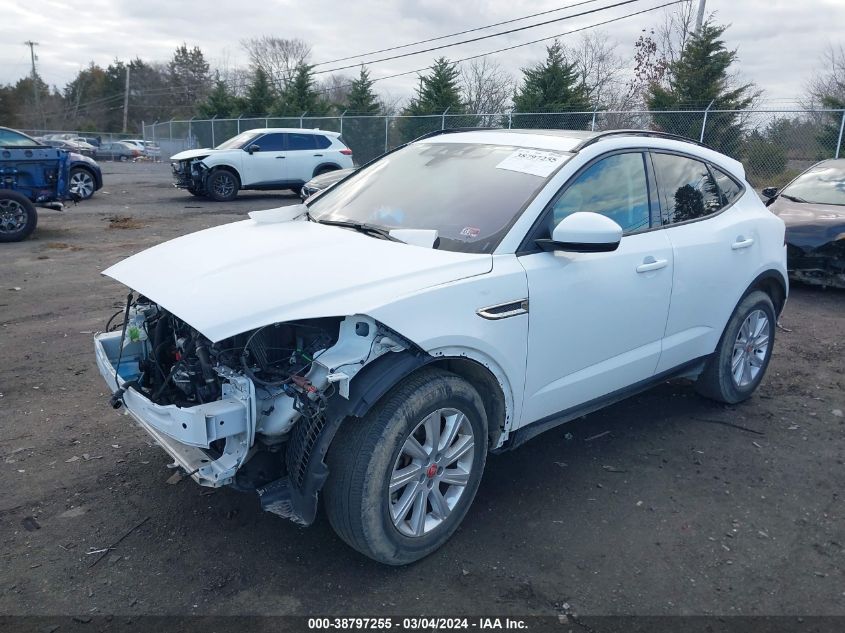 2020 Jaguar E-Pace P250 Awd Automatic VIN: SADFK2FX5L1007257 Lot: 38797255