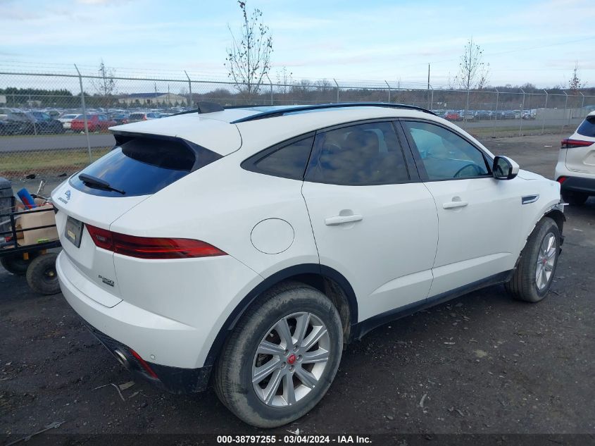 2020 Jaguar E-Pace P250 Awd Automatic VIN: SADFK2FX5L1007257 Lot: 38797255