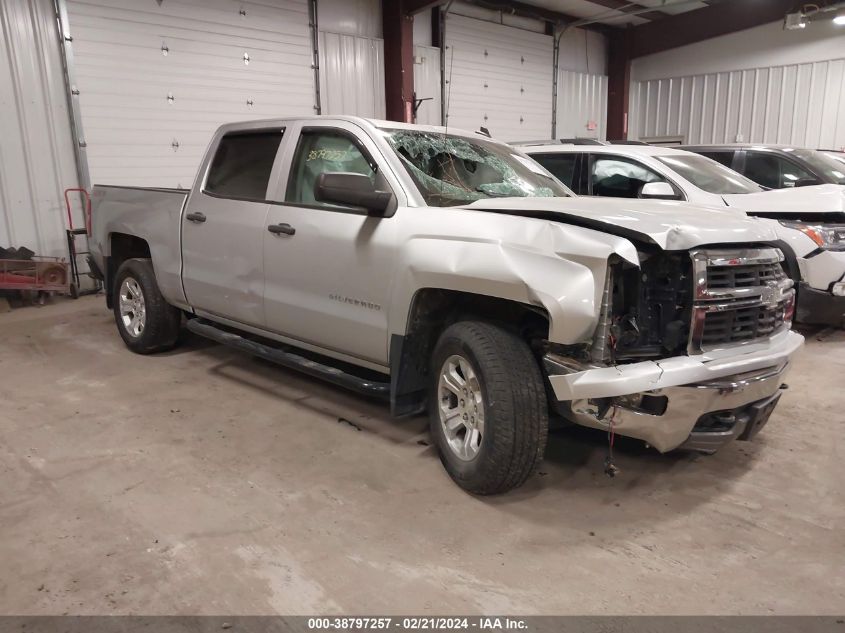 2014 Chevrolet Silverado 1500 2Lt VIN: 3GCUKREC8EG356623 Lot: 38797257