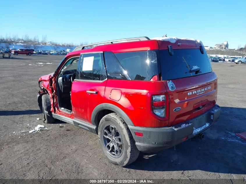 3FMCR9B63NRD83413 2022 Ford Bronco Sport Big Bend