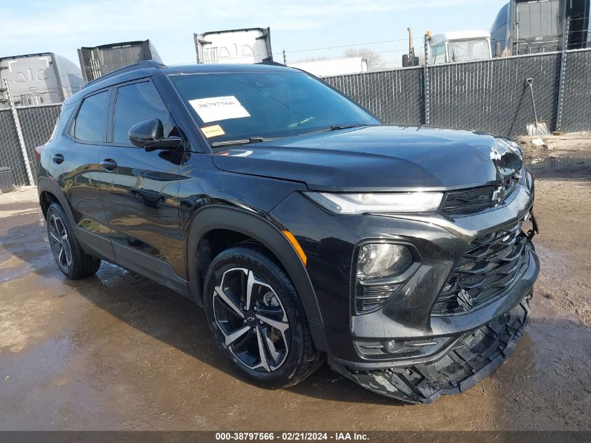 2022 Chevrolet Trailblazer Fwd Rs VIN: KL79MTSL5NB041818 Lot: 38797566